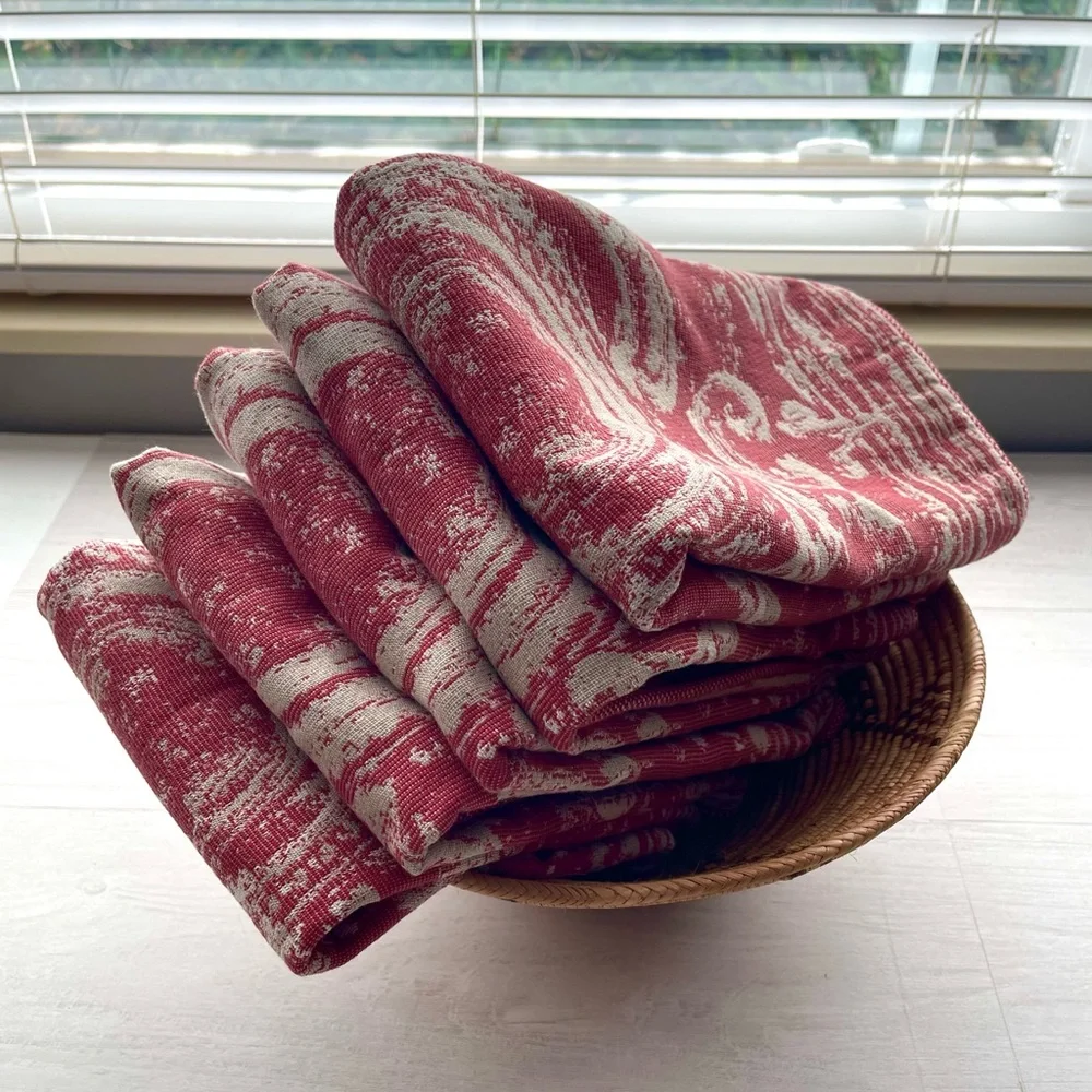 RESTORATION HARDWARE Vintage Côte d’Azur French Tile Pillow Sham Covers Set of 5